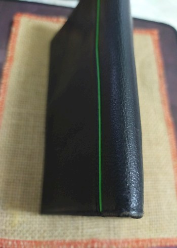 Siyah deri Erkek Cüzdanı ve kredi kartligi - Görsel 4