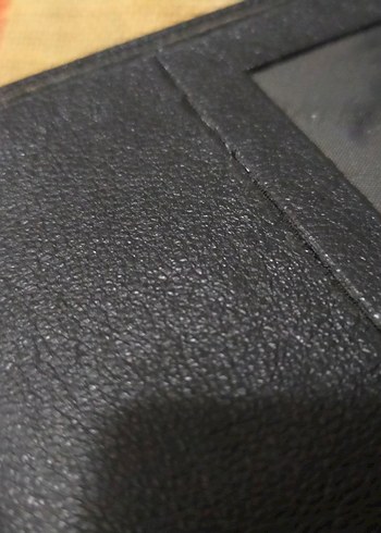 Siyah deri Erkek Cüzdanı ve kredi kartligi - Görsel 5