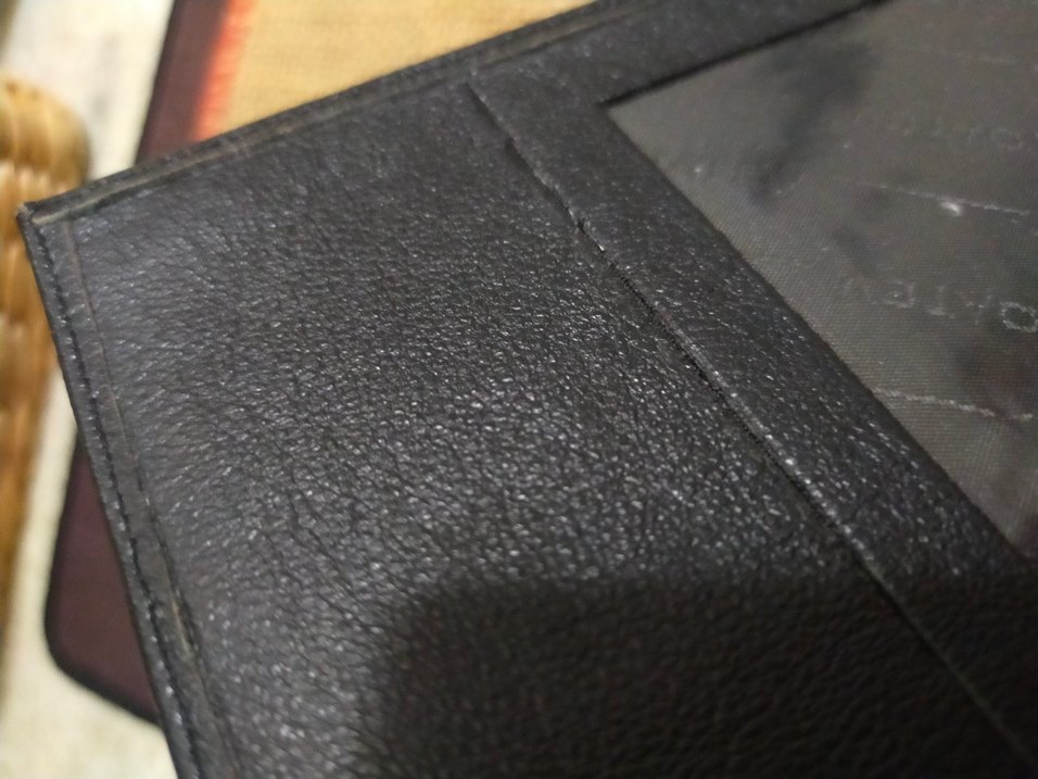 Siyah deri Erkek Cüzdanı ve kredi kartligi - Görsel 5