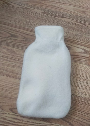 Beyaz Peluş Sıcak Su Torbası Çocuklar İçin - Görsel 2