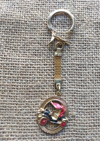 Renkli Bohem Zincirli araba Anahtarlık - Görsel 3