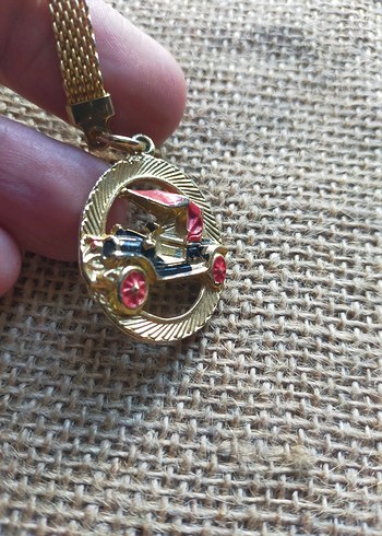 Renkli Bohem Zincirli araba Anahtarlık - Görsel 4