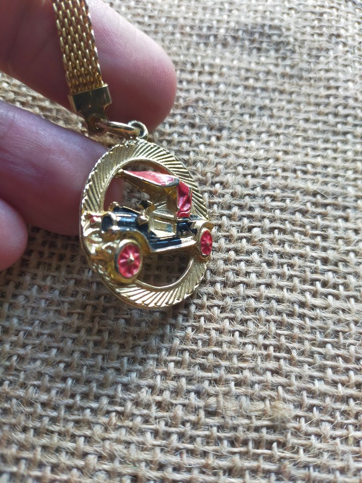 Renkli Bohem Zincirli araba Anahtarlık - Görsel 4