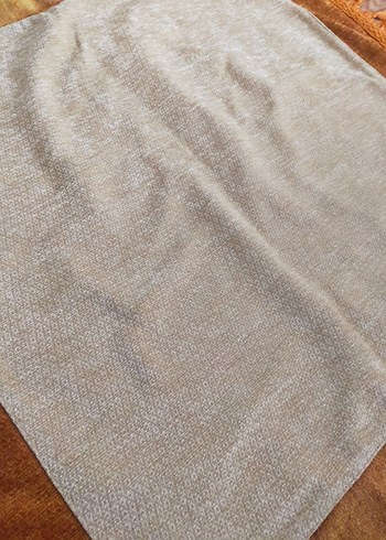 turuncu Bej Nakışlı Bohem Masa Örtüsü - Görsel 7