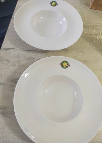 Beyaz Derin Yemek Tabağı - Görsel 6