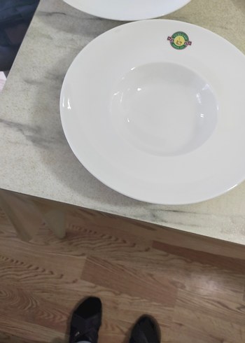 Beyaz Derin Yemek Tabağı - Görsel 5