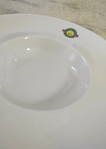 Beyaz Derin Yemek Tabağı - Görsel 4