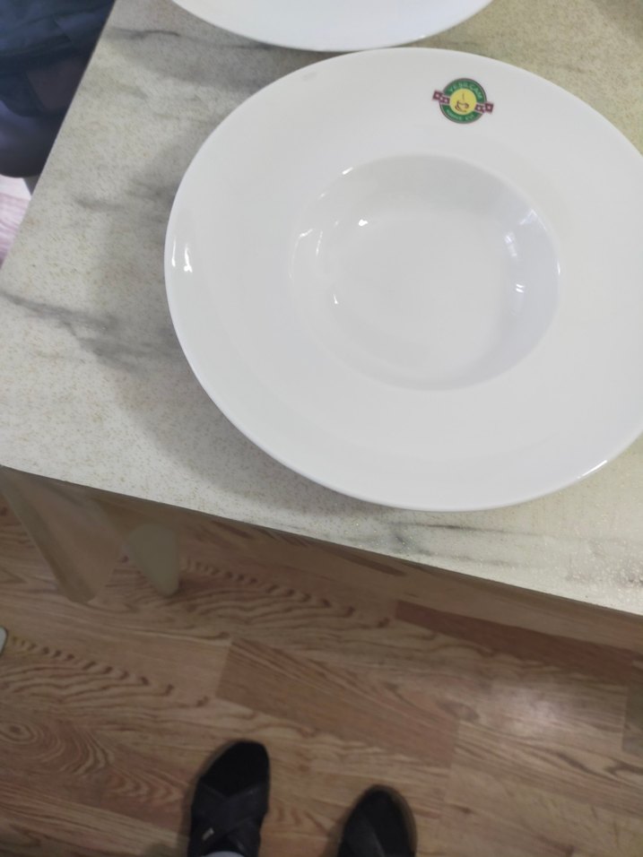 Beyaz Derin Yemek Tabağı - Görsel 5