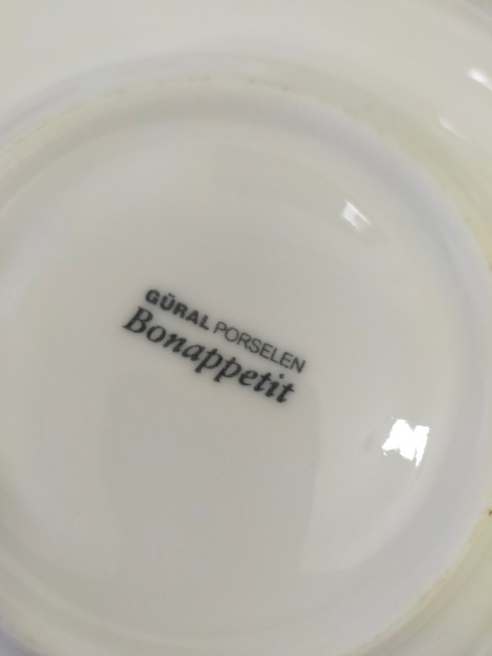 Beyaz Derin Yemek Tabağı - Görsel 3