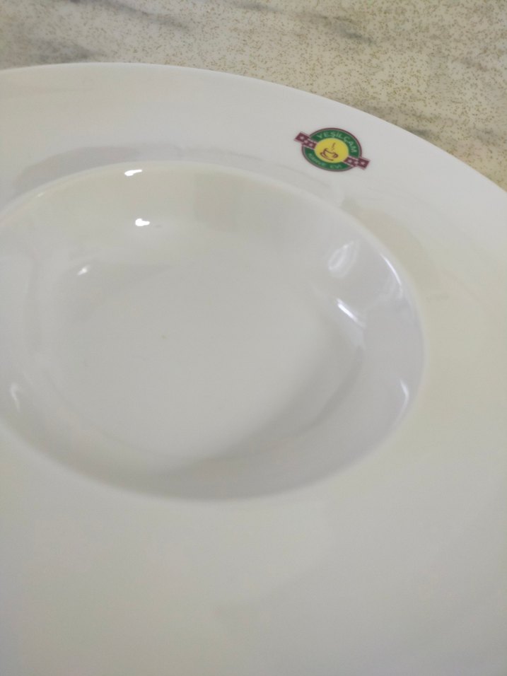 Beyaz Derin Yemek Tabağı - Görsel 4