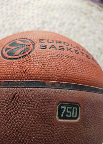 Nike Euroleague Basketbol Topu Kahverengi - Görsel 5