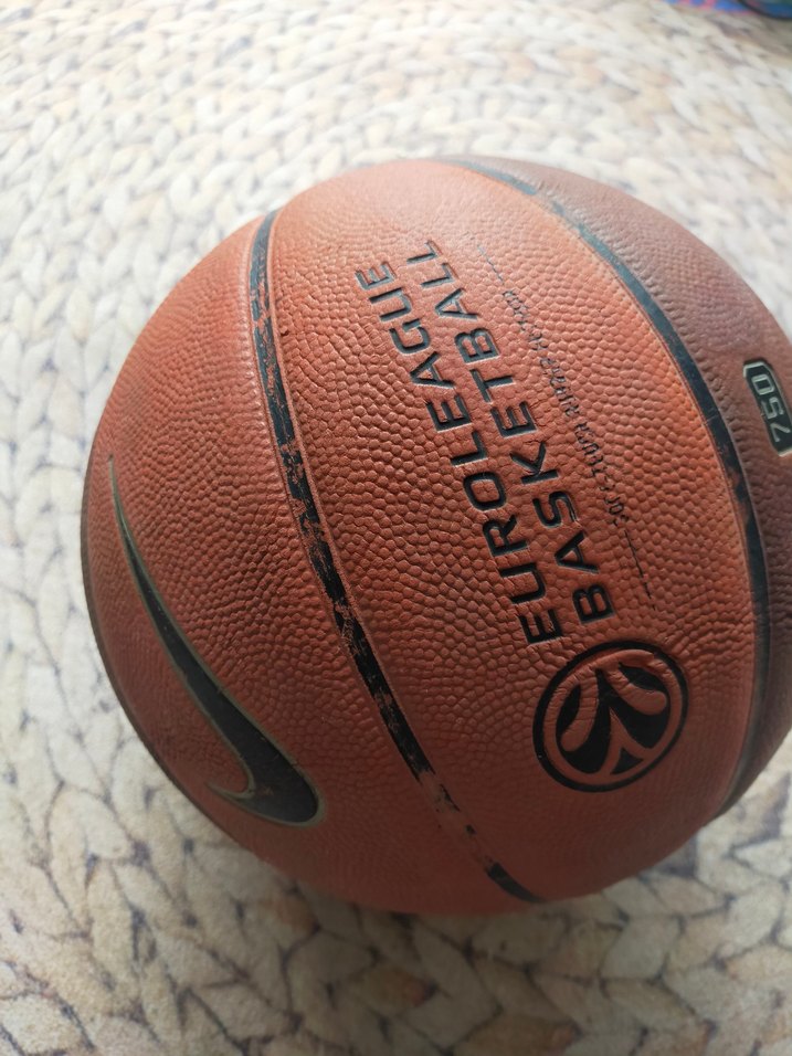 Nike Euroleague Basketbol Topu Kahverengi - Görsel 4