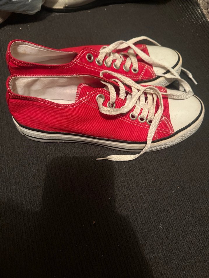 Converse Kırmızı Bağcıklı Erkek Spor Ayakkabı - Görsel 2