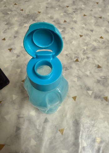 Tupperware Mavi Plastik Su Şişesi - Görsel 2