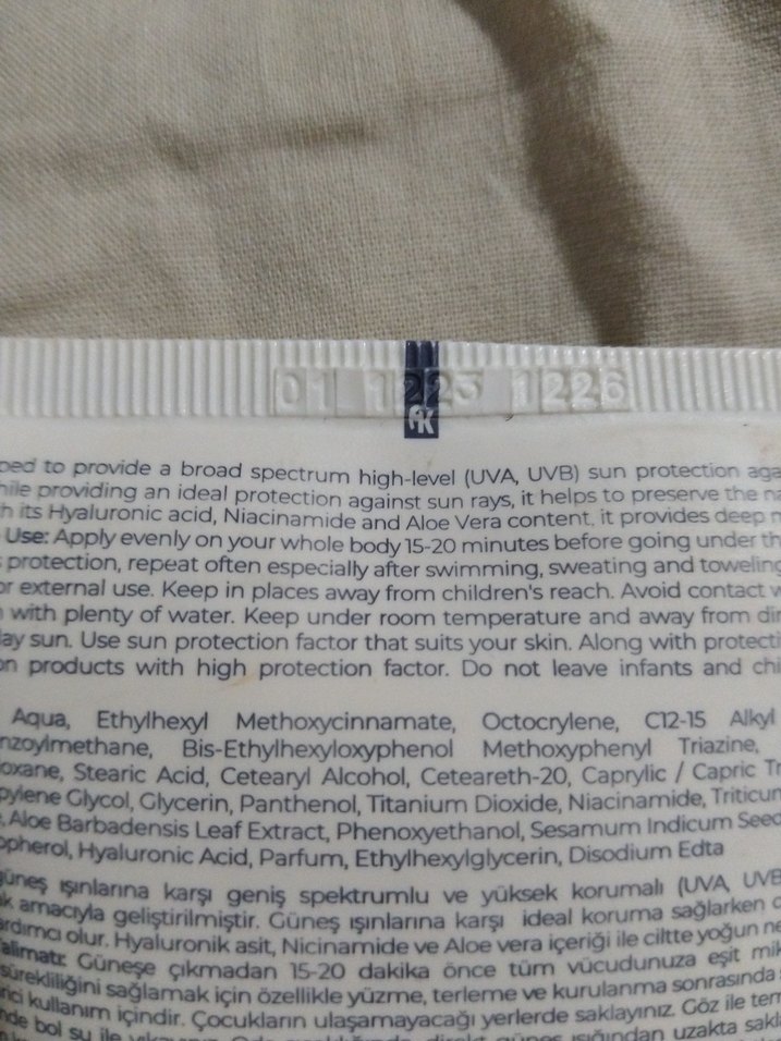 Zaroza Güneş Koruyucu Losyon - Görsel 5