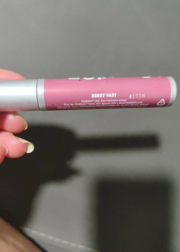 The Balm Pembe Pastel Dudak Yağı