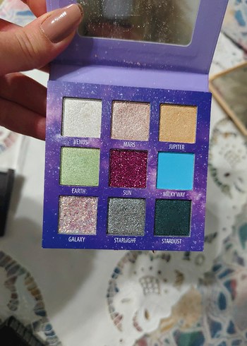 Revolution Sophx Altın Parlak Far Paleti - Görsel 5