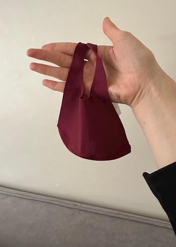 Suwen Yıkanabilir Bordo Bez Maske. - Görsel 4