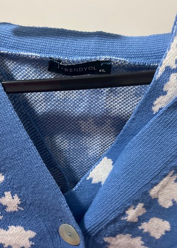 Mavi Desenli  hırka takım - Görsel 2