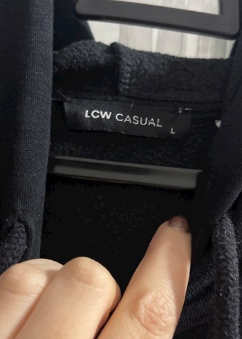 Siyah Bugs Bunny Baskılı Kapüşonlu Sweatshirt - Görsel 3