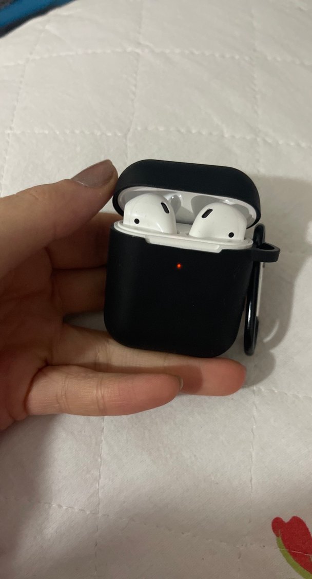 Siyah Kulaklık Şarj Kutusu Kılıfı - Görsel 2