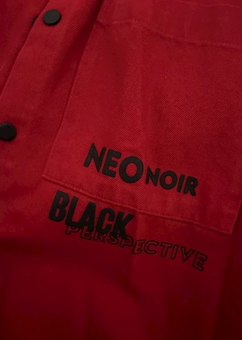 Kırmızı Midi Streetwear Kadın Ceket - Görsel 4