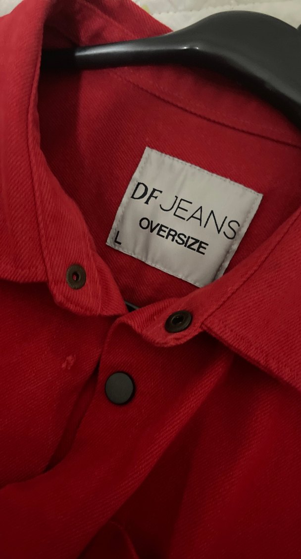 Kırmızı Midi Streetwear Kadın Ceket - Görsel 5