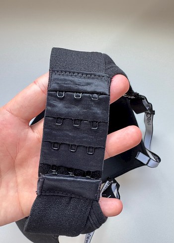 Calvin Klein Siyah Spor Sütyen - Görsel 6