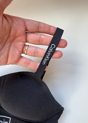 Calvin Klein Siyah Spor Sütyen - Görsel 5