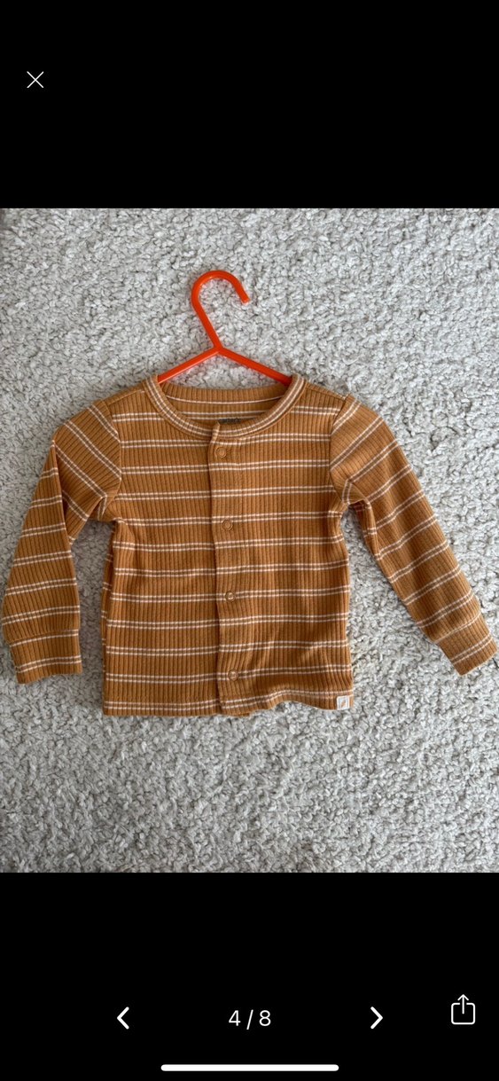 Carter's Bebek 3'lü Hırkalı Set Turuncu - Görsel 3