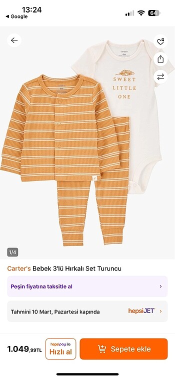 Carter's Carter?s 3?lü takım