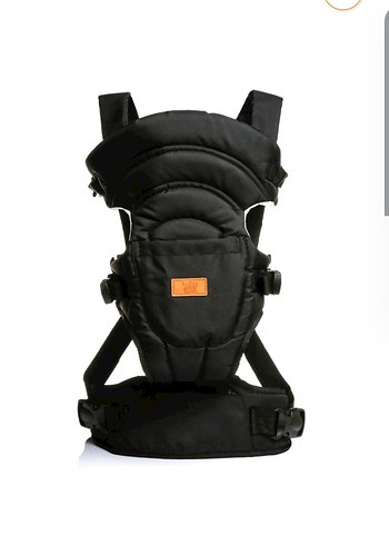 Siyah Bebek Kanguru Taşıyıcı - Görsel 3