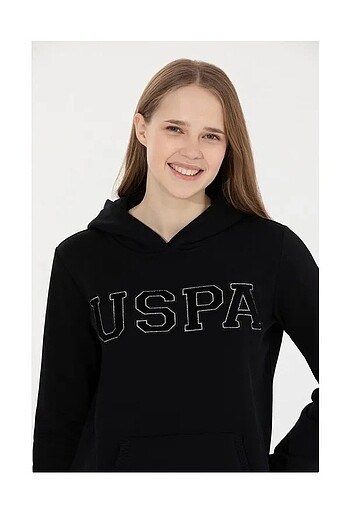 Uspa polo kapüşonlu sweatshirt