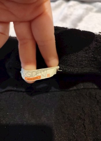 Dantel Detaylı Siyah Midi etek - Görsel 3