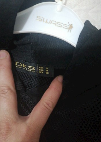 Dantelli Siyah Kadın Sweatshirt - Görsel 4