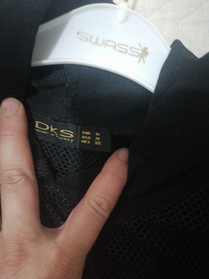 Dantelli Siyah Kadın Sweatshirt - Görsel 4