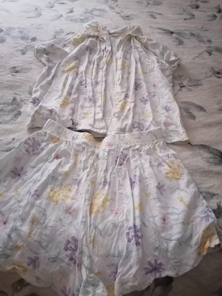 Bej Midi penti  Kadın Pijama Takımı - Görsel 4