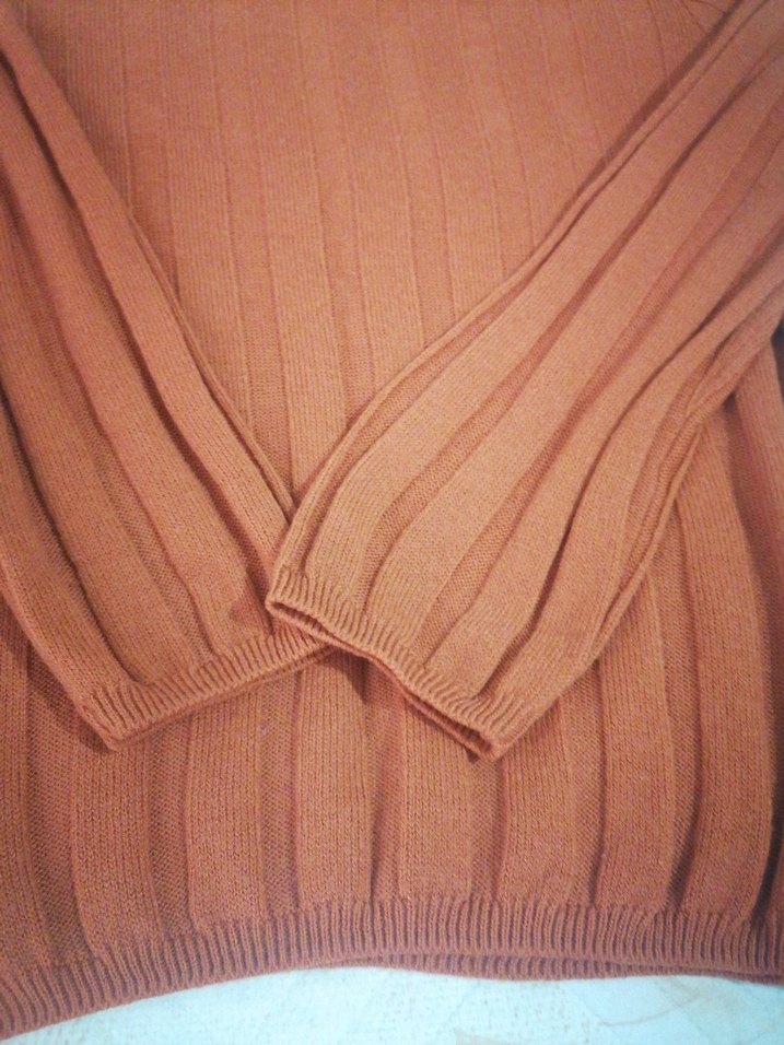 Kahverengi Triko Kadın Kazak - Görsel 4