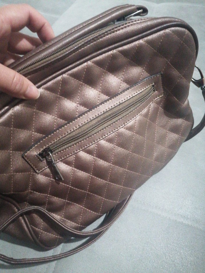 Klasik Şıklık Deri Kadın Çantası - Görsel 5