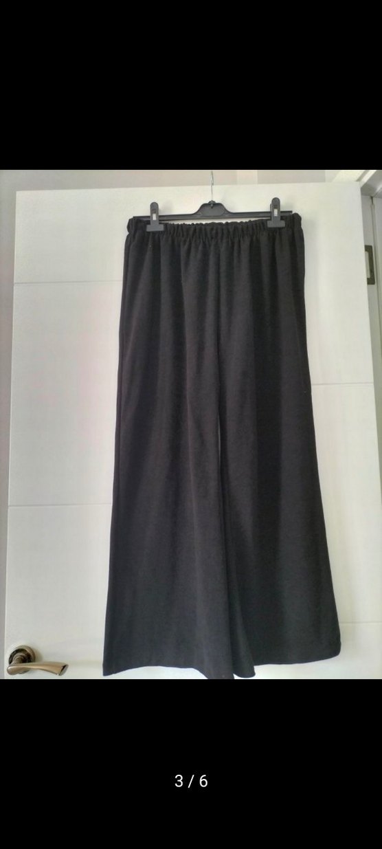 Mor Kollu Siyah Uzun Tunika - Görsel 3