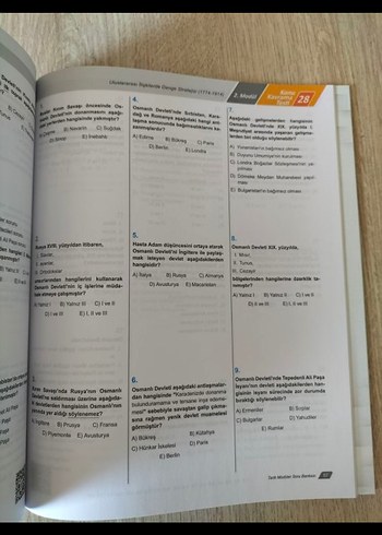 AYT tarih test kitabı ve tarih konu anlatım - Görsel 5