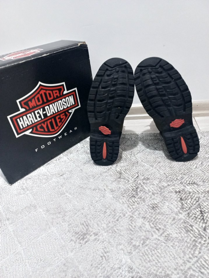 Harley-Davidson Kamuflaj Desenli Erkek Bot - Görsel 5