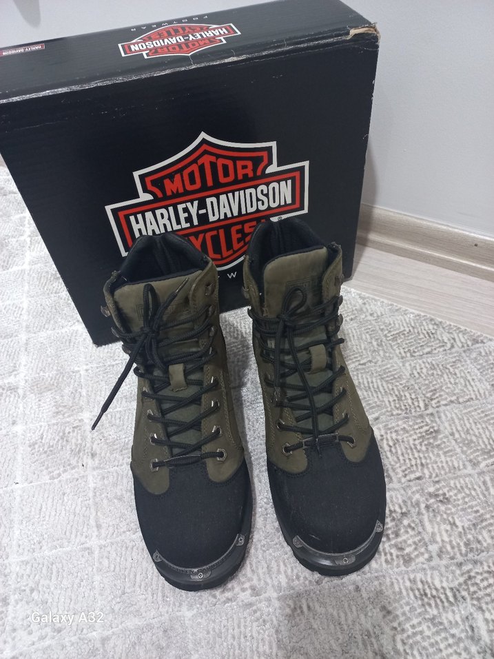 Harley-Davidson Kamuflaj Desenli Erkek Bot - Görsel 2