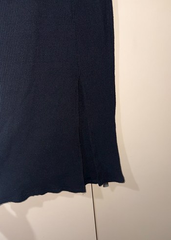 Dik Kesim Siyah Uzun Etek - Görsel 2