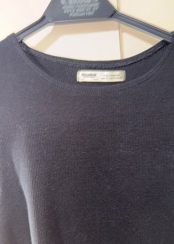 Siyah Mini Kolsuz Kadın Atlet - Görsel 3