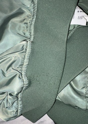 Yeşil Parlak Kadın Ceket - Görsel 5