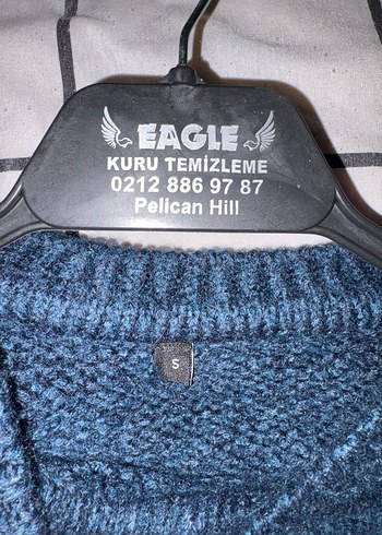 Mavi Triko Kadın Kazak - Görsel 4