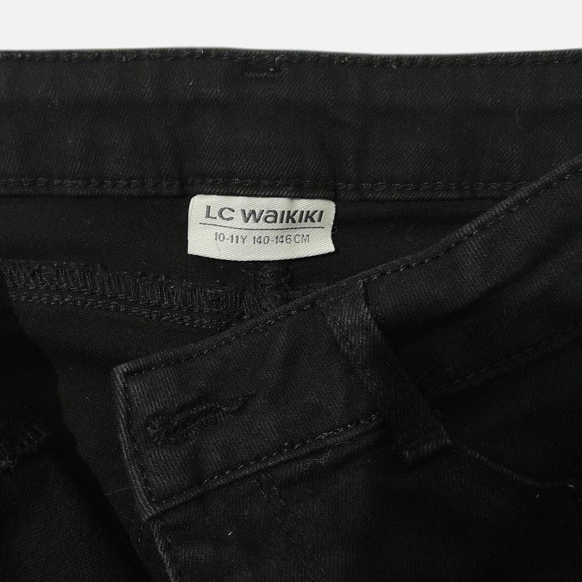LC Waikiki 10-11 Yaş Siyah & Füme Jean Pantolon Seti - Tertemiz - Görsel 3