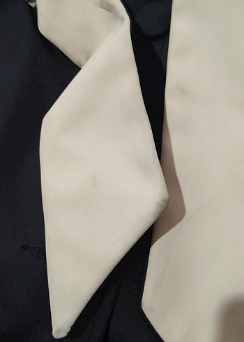 Siyah Mevsimlik Trençkot - Görsel 3