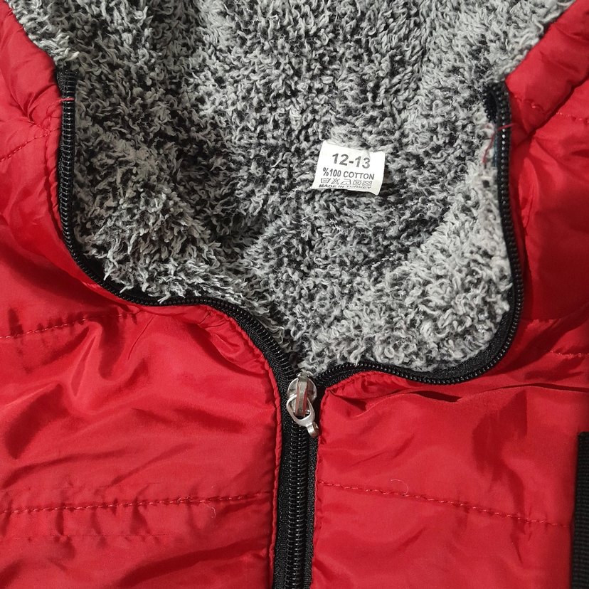 12-13 Yaş Pamuklu Şişme Mont - Görsel 4